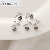 14K Double Hanging Zircon Pendant Earrings DIY Material