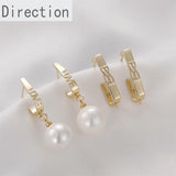 14k Color-Preserving Hollow LOVE U-Shaped Earrings DIY Jewelry Accessories