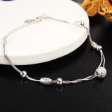 925 Silver Bracelet Lucky Beads Charm Jewelry for Women