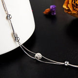 925 Silver Bracelet Lucky Beads Charm Jewelry for Women