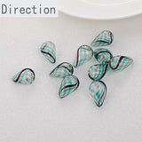 Retro Hollow Glass Ball DIY Ear Jewelry Pendant Material