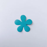 DIY Jewelry Accessories Ins Spray Paint Flower Petal Pendant Earrings