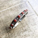Nepal Ornament Silver Pine Bracelet Retro Ethnic Style