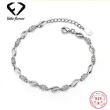 S925 Silver Diamond Bracelet Gemstone Anillos Bizuteria Bague pulseras