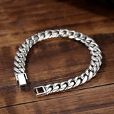 Sterling Silver Horse Whip Bracelet Hip-hop Retro Ring