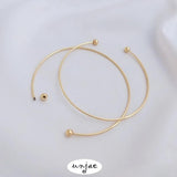 14K Gold Color-Preserving Bracelet DIY Accessories