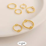 Vietnam Strong Bead Ring Set DIY Jewelry Accessories