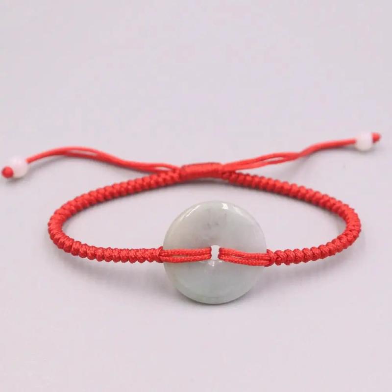 Women's Lucky Jade Weave Bracelet 16cmL
