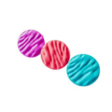 10pcs Multicolor Round Dent Stud Earrings Jewelry Component Diy Material