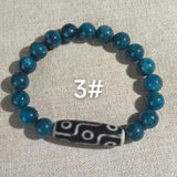 Natural Apatite Bead Bracelet Fine Jewelry
