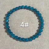 Natural Apatite Bead Bracelet Fine Jewelry