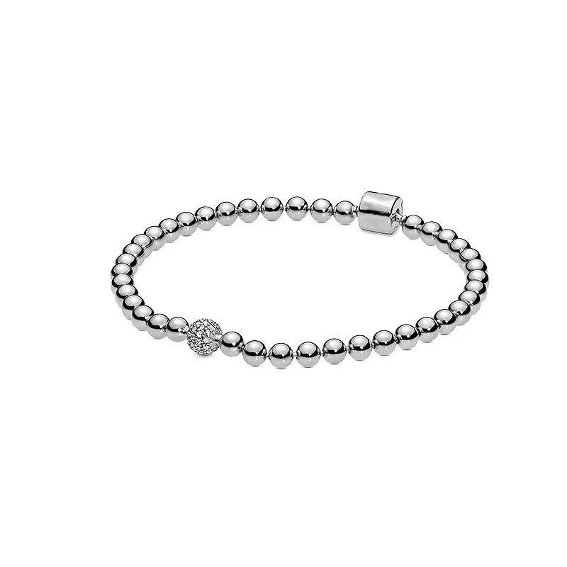 925 Sterling Silver Bead Chain for Charm Bead DIY