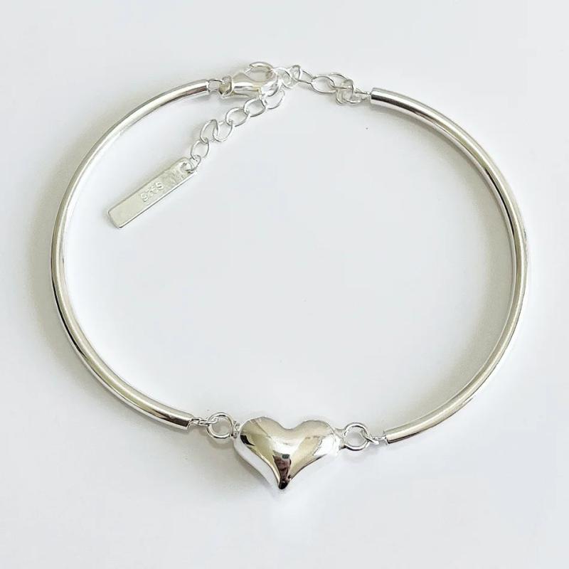 S925 Sterling Silver Love Bracelet Wedding Party Decoration
