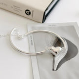 S925 Sterling Silver Love Bracelet Wedding Party Decoration