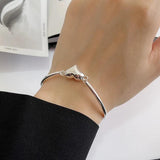 S925 Sterling Silver Love Bracelet Wedding Party Decoration