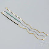 925 Silver Vintage Rainbow Zircon Bracelet for Women