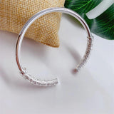 999Pure Silver Retro Silver Bracelet, National Style Personality