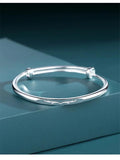 925 Sterling Silver Adjustable Deer Bracelet, Banquet Jewelry