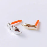 4pcs DIY Jewelry Component Eardrop Pendant Charms Stud Earrings Accessories
