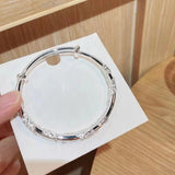 Silver999 Sterling Silver Women's Open Mouth Bracelet