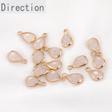 Natural Stone-Colored System Bag Small Water Drop DIY Jewelry-Making Material