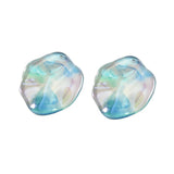 Glorious Wave Resin Earrings Pendant DIY Accessories 4pcs