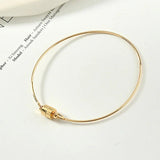 14k Gold-Plated Magnetic Buckle Bracelet DIY Material
