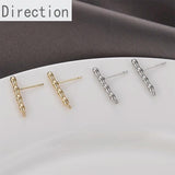 14k Filled Peas and Rice Chain with Pearl Earrings DIY Material
