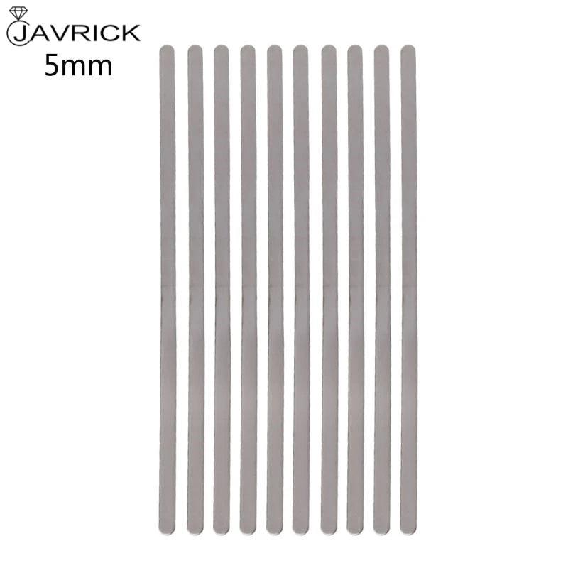 10Pcs/Set Flat Customizable Bracelet Blanks for Jewelry Making