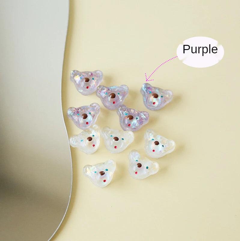 Resin Earring Patch DIY Accessory Material