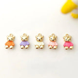 Bear Charm DIY Earring Accessories - Homemade Jewelry