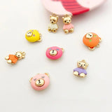 Bear Charm DIY Earring Accessories - Homemade Jewelry