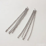 18k Bag Tassel Rhinestone Ball Chain Pendant DIY Earring Material Accessories