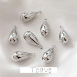 Gold-coated Drop Pendant DIY Earrings Necklace Material