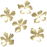 14k Retention Small Flower Petal Copper Bracelet Necklace Pendant Material