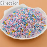 100g Mixed 3mm Rice Bead DIY Jewelry Loose Bead Material