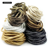 Sequins Round Cotton Rope Jewelry Making Supplies Bright Cord