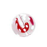 Christmas Dripping Oil Hand-Painted Glass Beads DIY Jewelry Making