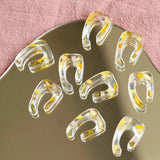 Natural Petal UV Epoxy Patch DIY Jewelry Accessories Earring Material
