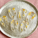 Natural Petal UV Epoxy Patch DIY Jewelry Accessories Earring Material