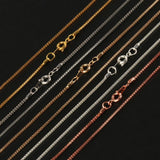 12pcs Metal Link Necklace Chains with Lobster Clasps for DIY Jewelry Making