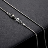 10 Pcs Snake Bone Chain Sliver Necklace Minimalist Jewelry Men Women