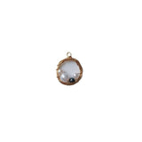 Vintage Pearl Wire Winding Earring Pendants