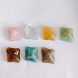 Gradient Smudge Resin Stud Earrings DIY Accessories