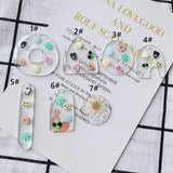 Geometric Acrylic Earrings Necklace Set