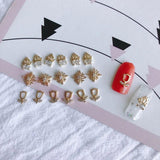 Zircon Flower Crown Nail Decorations DIY Jewelry Accessories