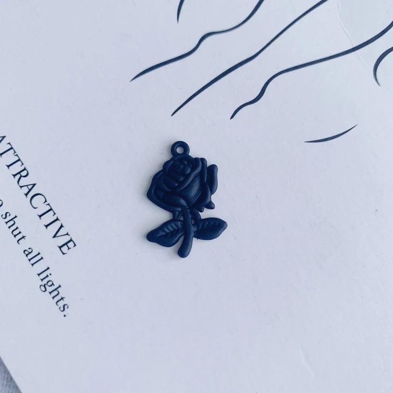 DIY Jewelry Accessories Kit - Drip Earrings Flower Pendant Materials