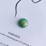 Retro Blooming Resin Patch Earrings Hairpin Material