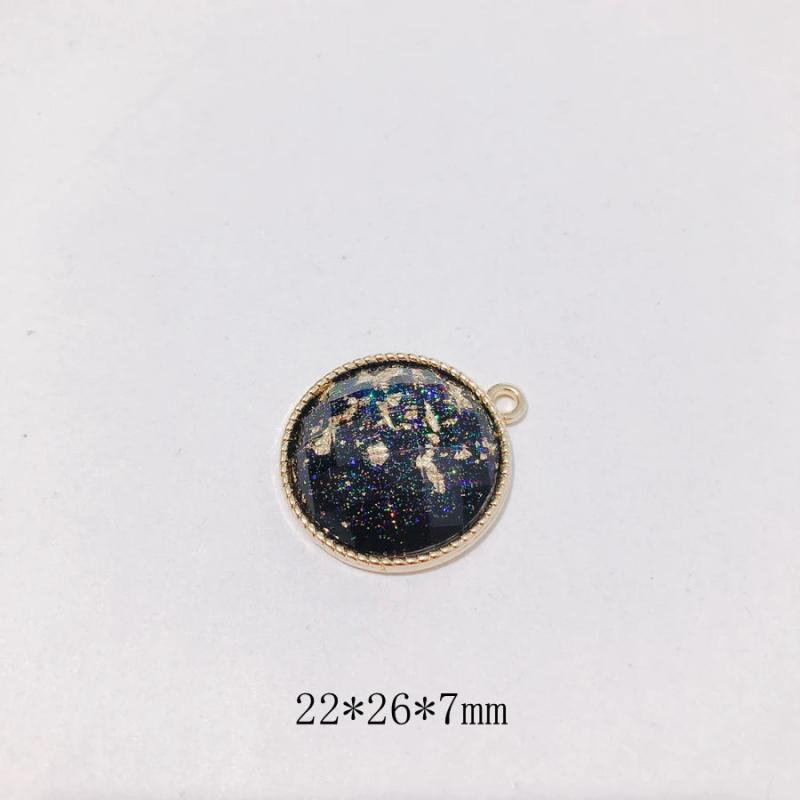 DIY Starry Sky Earrings Necklace Pendant Jewelry Accessories