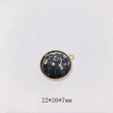 DIY Starry Sky Earrings Necklace Pendant Jewelry Accessories